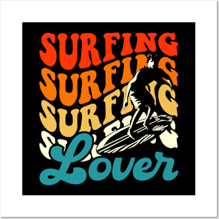 Surfing Lover T Shirt For Women Posters and Art